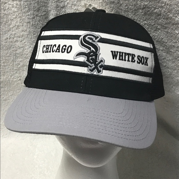 white sox mesh hat